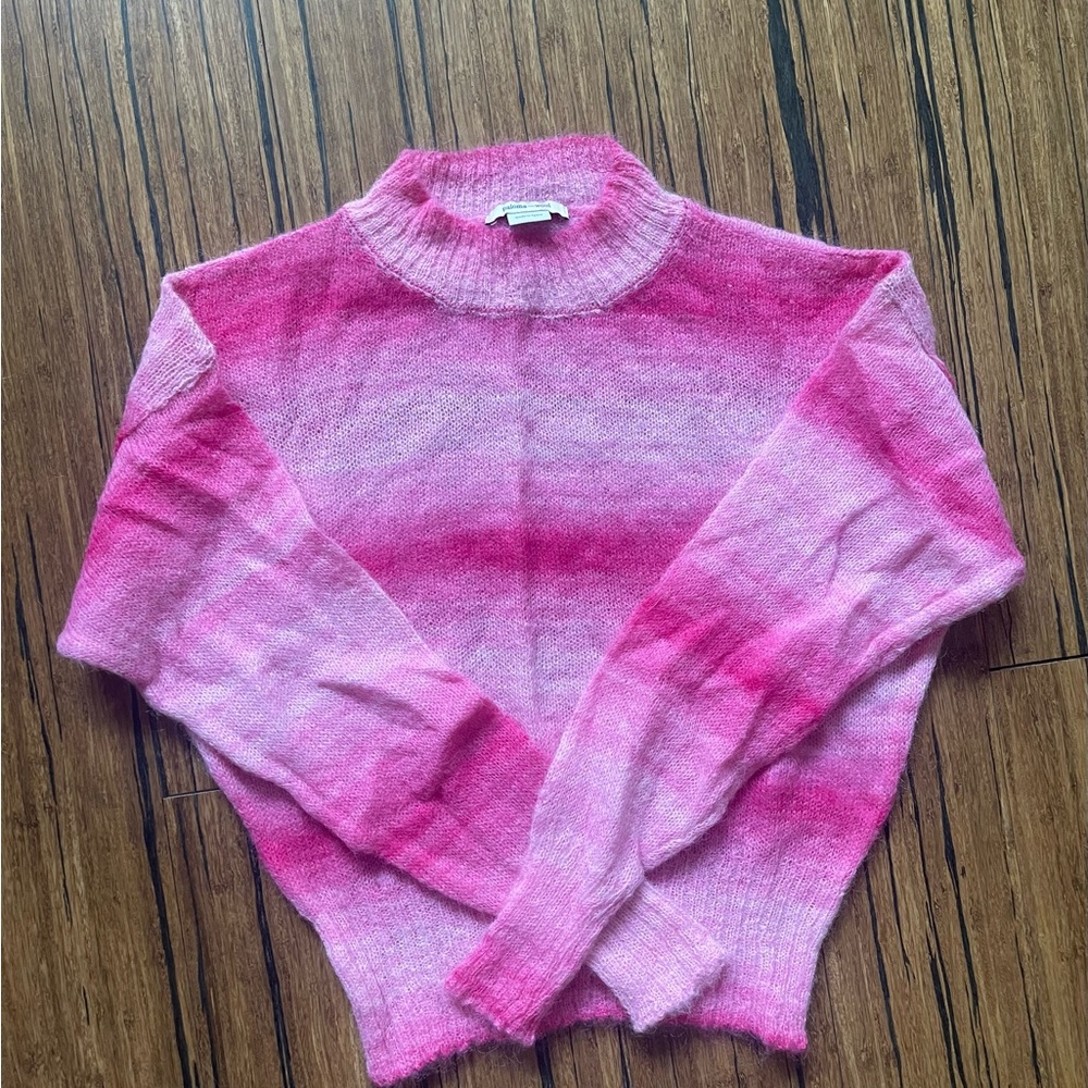 NWOT Paloma Wool ombré pink sweater